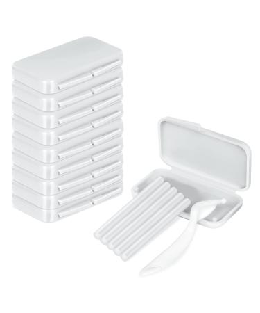 Annhua Orthodontist Braces Wax Ortho Dots 10 Pack for Aligners Braces Wearer Brackets Invisible-lingers Dental Orthodontic Wax Strips White - Unscented & Flavorless - Buy Online on GoSupps.com