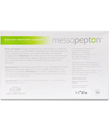 AM ARMESSO | Messopepton Cosmetic Peptide Complex for Muscle Tone & Appearance Support | with Leucine & Bio-Peptides | for Professional Use Only | 5x10mL Vials - Buy Online on GoSupps.com
