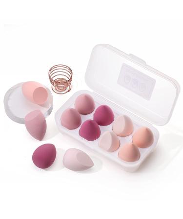 Spotential 8 PCS Makeup Sponge Set with Holder Case - Latex-Free Beauty Blender for Dry & Wet Use - Pink Makeup Puff Kit in Gift Box - Buy Online on GoSupps.com