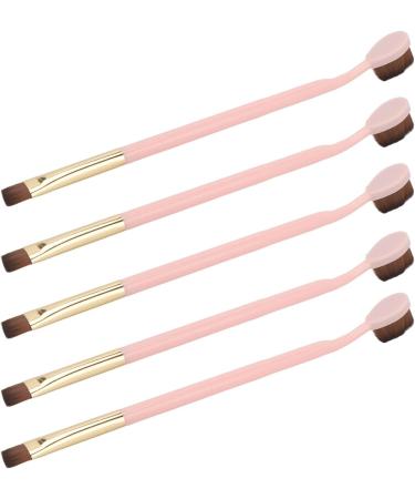 Soft Double Ended Makeup Eyeshadow Brush Toothbrush Brush with Handle Nylon Hair for Applying BB Cream Eyeshadow - Buy Online on GoSupps.com