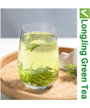 Plant Gift - A LongJing Green Tea Chinese Dragon Well Green Tea Loose Leaf (3g*12Packs) 36g/1.3oz - Buy Online on GoSupps.com