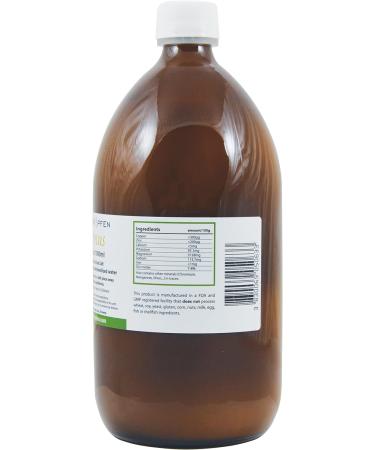 Ormus Concentrate 33.8 Oz - Atomic Minerals with Heiltropfen Sea Salt 1 l - Buy Online on GoSupps.com