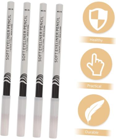 KALLORY 12pcs Lying Silkworm Eyeliner Makeup Eyeliner Beauty Makeup Tools Waterproof Eyeliner Pencils Eyes 1 count (Pack of 1) White - Buy Online on GoSupps.com