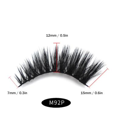 7 Pairs Reusable Thick Curly False Eyelashes Set - Enhance Your Look | International Shipping Available - Buy Online on GoSupps.com