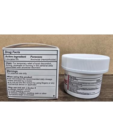 Dr. Numb 5% Lidocaine Numbing Cream Nonprescription Maximum Strength Topical Anesthetic Cream - Temporary Relief of Pain Itch Discomfort for Hemorrhoid and Anorectal Uses - 2oz Pack of 1 - Buy Online on GoSupps.com