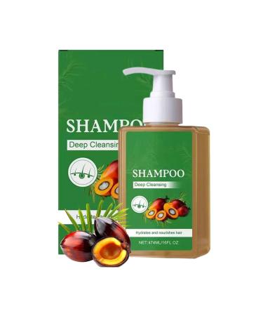 JIAOY Batana oil shampoo moisturizes batana oil hair care shampoos for hair growth eliminates split ends repairs damaged hair denser fuller healthier hair for men 1 piece 1 piece