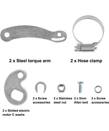 Voilamart Universal Torque Arm Conversion Kit for Electric Bicycle E-Bike Motors - 2 Set - Buy Online on GoSupps.com