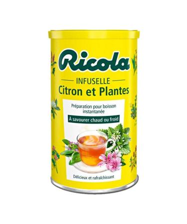 Ricola Ricola Infuser with 5 Plants and Lemon 200 g (Pack of 3)