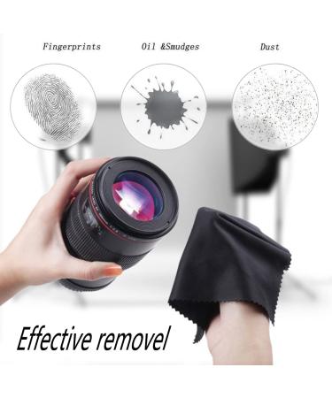 15 Pack Microfiber Glasses Cleaning Cloths - Lens Cleaner Wipes for Glasses, Phones, Watches & Screens - Buy Online on GoSupps.com