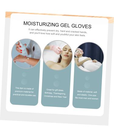 Healeved 1 Pair Moisturizing Gel Gloves Women Gel Gloves Dry Hand Gloves Cotton Gloves for Moisturizing Sleeping Gloves Moisturizing Gloves Miss Sock Skin Care Cotton - Buy Online on GoSupps.com