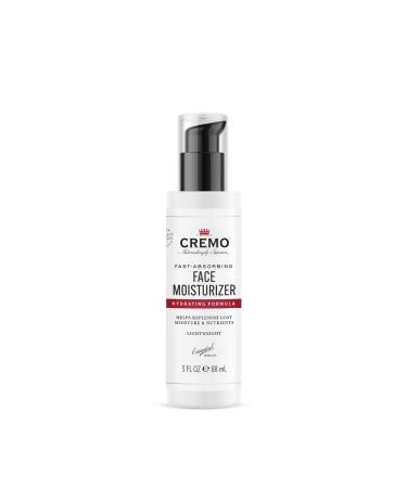CREMO - Soin Hydratant Visage | Soin Pour Homme | Cr me Hydratante L g re | 88ml