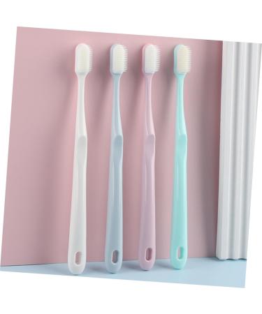 Partykindom 4-Piece Disposable Toothbrush Set for Adults - Practical Hotel & Gum Care Accessories for Pregnant Women - Buy Online on GoSupps.com