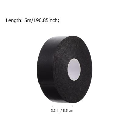 Lurrose Eyelash Extension Tape - 5 Rolls Adhesive Foam Lash Tape for Ultimate Eye Comfort - Breathable Black Adhesive for Professional Use - Buy Online on GoSupps.com