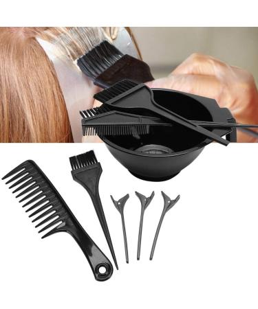 8pcs Professional Hair Dyeing Tool Kit for Highlights - Comb, Clips, Mixing Bowl - Hair Dye Accessories - Buy Online on GoSupps.com