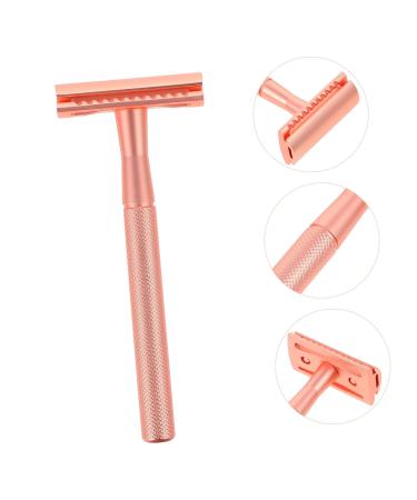 Ipetboom 5 Manual Shaver - Classic Metal Safety Razor for Women | Double Edge Grooming Razor with Zinc Alloy Blade & Eco-Friendly Kraft Paper - Buy Online on GoSupps.com