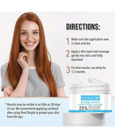 Dark Spot Correcting Cream for Face & Body | Youthful Skin for Men & Women | 1oz - Buy Online on GoSupps.com