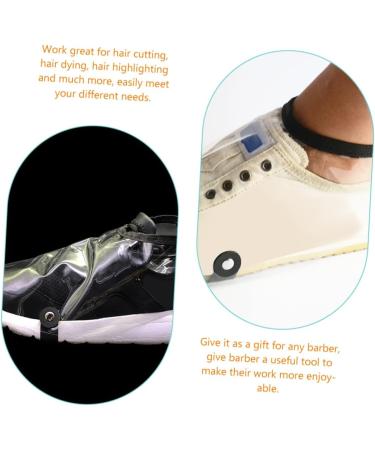 Didiseaon Barber Shoes Protector Covers - Hairdressing Shoe Bag for Stylists 1 Pair 34x15cm Waterproof & Durable - Ideal for Haircutting & Salon Use - Buy Online on GoSupps.com
