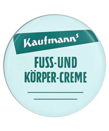 Kaufmann's foot and body cream makes your feet smooth and smooth.It also protects the skin from drying out and forms a pleasant protective film 1x 50 ml - Buy Online on GoSupps.com
