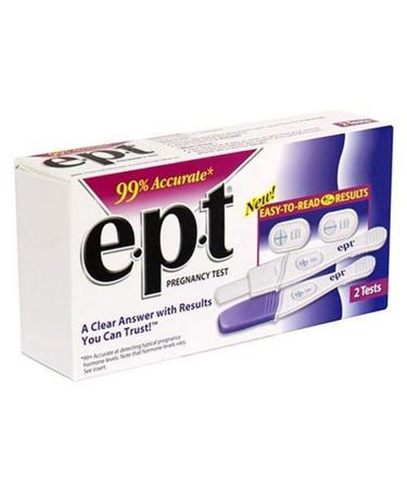 E.P.T Pregnancy Test 2-Count Boxes (Pack of 2)
