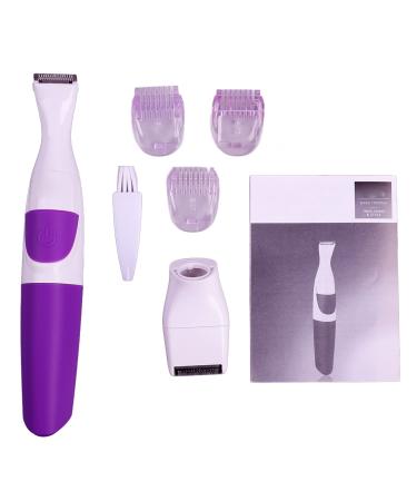 2-in-1 epilier for women hair removal with trim options for the full body application wireless bikini trimmer epilier with a flexible head for wet and drying applications