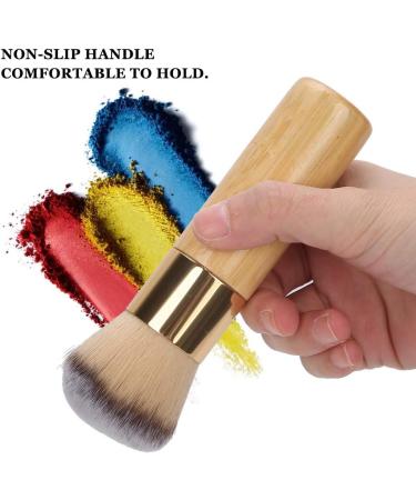Sonew Loose Powder Brushes Bamboo Makeup Brush Base Makeup Blush Brush Cosmetic Applying Tool - Buy Online on GoSupps.com