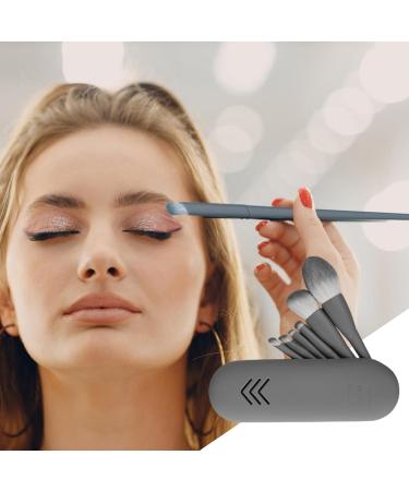 Makeup Brushes for Eye | Facial Brushes Kit for Makeup Foundation Brush Make up Brushes Set with Storage Bag for Women and Girls grey - Buy Online on GoSupps.com