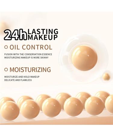  Opvonxeh Foundation Oil Control Makeup Moisturizing BB Cream Brightening Pigment Liquid Air Cushion Foundation Liquid Foundation Cover Concealer Makeup Foundation Foundation for Oily Skin - Buy Online on GoSupps.com