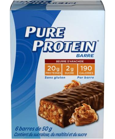 Pure Protein Bars Gluten Free Snack Bars Chocolate Peanut Butter 50 gram 6 Count & Bars Gluten Free Snack Bar Birthday Cake 50 gram 6 count - Buy Online on GoSupps.com