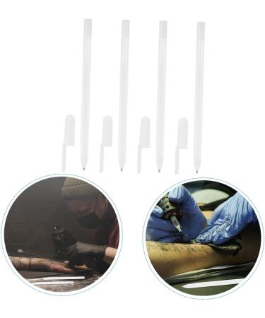  SAFIGLE SAFIGLE 4-Piece Waterproof Permanent Eyebrow Positioning Pen with Smudge-Proof White Suitable for Microblading Lip Contours Tattoo Outlining for Professional Makeup - Buy Online on GoSupps.com