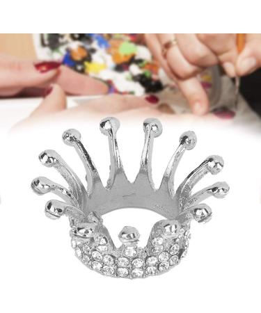 Nail Art Pen Holder Nail Art Pen Holder for Nail Brush Exquisite Gold Plated Pearl Crown Typed Pen Displayer Stand (Type2) - Buy Online on GoSupps.com