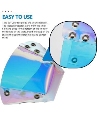 CLISPEED Roller Skate Toe Cap Protectors Set of 3 - Assorted Colors 11X6CM - Buy Online on GoSupps.com