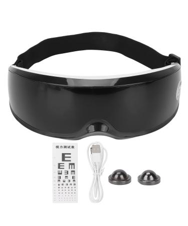 Eye massage device with warmth and vibration magnetic therapy and eye massager for relaxing the eyes dark circles tear bags dry eyes improves sleep
