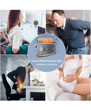 Lordosis Support Belt for Herniated Discs - Orthopedic Back Pain Relief for Men & Women | Gray M Size - Buy Online on GoSupps.com