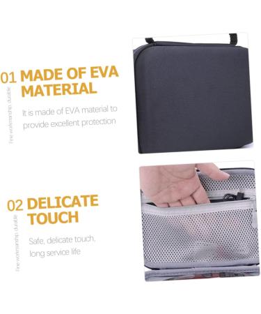 Beaupretty 4-Piece Storage Bag for Hair Clipper & Razor - Travel Case for Men - Lightweight Organizer for Grooming Essentials - Buy Online on GoSupps.com