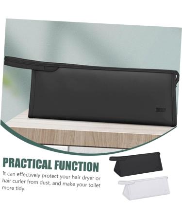 NOLITOY 2pcs Hair Dryer Storage Bag Hair Straightener Hair Dryer Curler Storage Bag for Travel Accessories - Buy Online on GoSupps.com