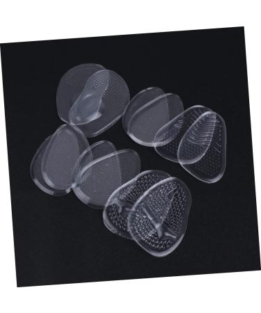 FRCOLOR Arch Support Insoles - 6 Pairs High Heel Silicone Half Pads for Plantar Relief | Comfortable Shoe Inserts - Buy Online on GoSupps.com