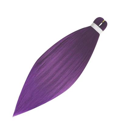 Buy Pre Stretched Braiding Hair 66cm | Synthetic Extensions for Crochet Twists - HAAR PIRTS EZ Braids in Lila - 90g - Buy Online on GoSupps.com
