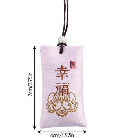 Spiritual Salt Pouch Spiritual Salt Pouch from China Hope for Better Life 4 * 7cm Classical Chinese Talisman for Drawer Wardrobe R-c - Buy Online on GoSupps.com