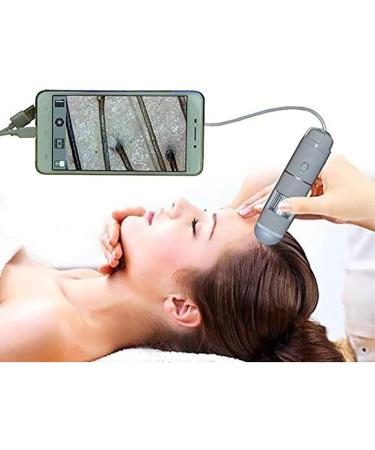 Skin Hair Scalp Detector 5-200X Skin Diagnosis Hair Analyzer 4-Picture Comparison/Test Report Win XP/Vista Win 7 32-bit and 64-bit Win 8 Win 10 Android Phones with OTG Function - Buy Online on GoSupps.com