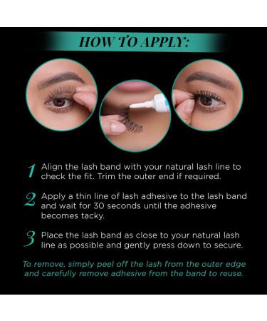 Ardell Natural Lashes False Eyelashes 102 Black Demi - 4 Pack - Buy Online on GoSupps.com