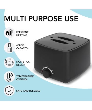 Buy Multifunctional Wax Warmers for Hair Removal | Non-Stick Coating | EU Plug 220V | Ideal for Eyebrows Legs & Bodies - Men & Women - Buy Online on GoSupps.com