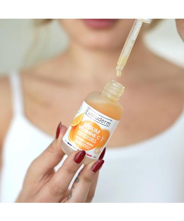 EVOLUDERM Radiance Routine 6 Face & Body products 1 Milk + 2 Oils + 1 Vitamin C Serum + 1 Citrus Scrub + 1 Lightening Milk Gift idea Made in France - Buy Online on GoSupps.com