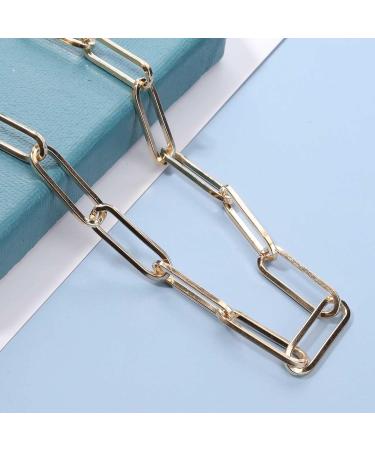 Shop Boho Link Chain Y Necklace - Gold Lariat & Chunky Drop Necklace for Women | International Shipping Available - Buy Online on GoSupps.com