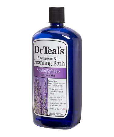 Dr Teal's Mothers Day Gift Set - 2 Pack (42oz) - Lavender Foaming Bath & Nighttime Therapy Lotion for Better Sleep - Buy Online on GoSupps.com