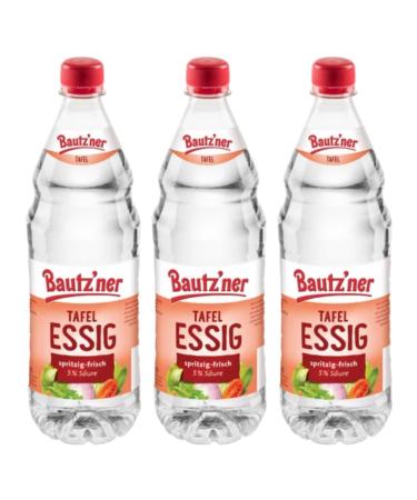 Bautz´ ner Table vinegar 1000 ml x 3 pieces