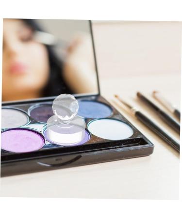 FOMIYES 2pcs Pressing Seal Mold Eyeshadow Stamp Powder Cosmetic Stamper Acrylic Eyeshadow Stamper 3.00X2.40X2.40CM Transparent - Buy Online on GoSupps.com