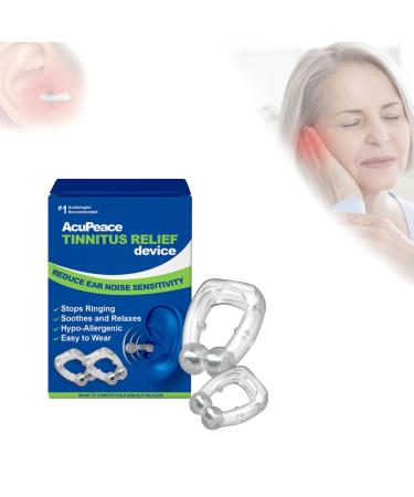 Acupeace Anti Tinnitus Relief Ear Clip | Acupeace Tinnitus Relief Device Tinnitus Relief for Ringing Ears | Luhaka Acupeace Tinnitus Relief Device Magnetic Clip | Stop Ear Ringing ( Color : 1pc )