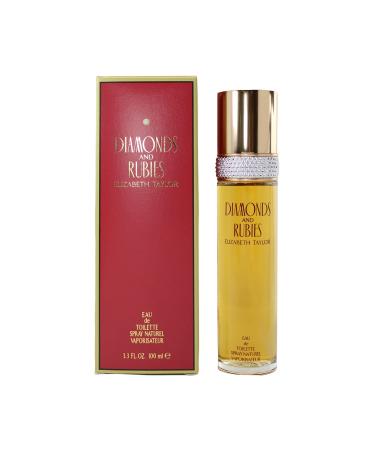 DIAMONDS & RUBIES by Elizabeth Taylor Eau De Toilette Spray 3.4 oz - Buy Online on GoSupps.com