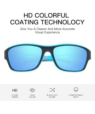 Shop Hemens Polarized Sports Sunglasses for Men & Women | UV400 Protection for Cycling Driving Fishing & Golf - Buy Online on GoSupps.com