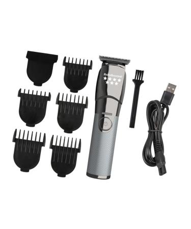 DOITOOL 1 Set Clipper Beard Kit Beard Trimmer Men Grooming Bikini Trimmer Body Removal Barber Supplies Razor USB Trimmers Stainless Steel Household